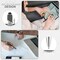12 Pieces 2 in 1 Stylus Metal Ballpoint Pen with Stylus Tip, 1.0 mm Black Ink Ballpoint Pen for Touch Screens(Gray and Silver)